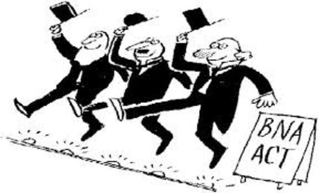 Britsh North America Act "Canada is Born"- Politcs and Law