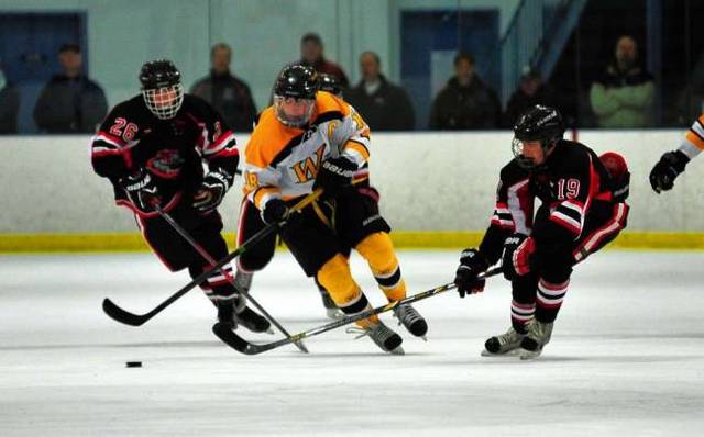 First Varsity Hockey Game