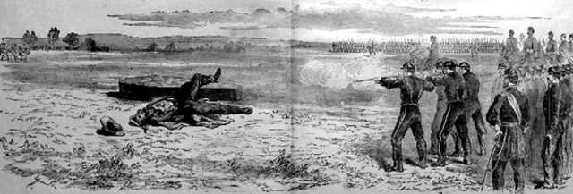 President Lincoln Lowers the Penalty for Desertion