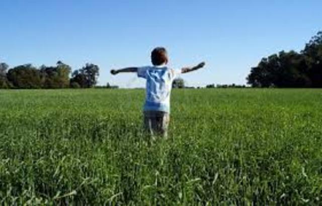 Past Continuous: We were living in the country when my parents decided to move to the city.