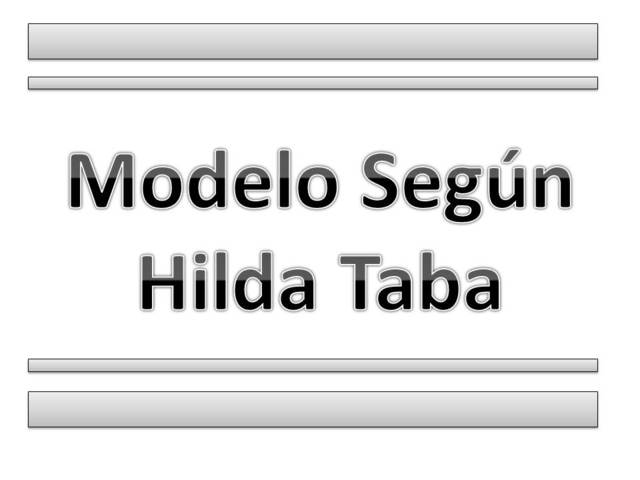 Midelo de Hilda Taba