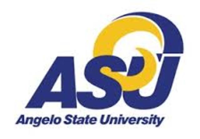 I began my first semester at Angelo State University.