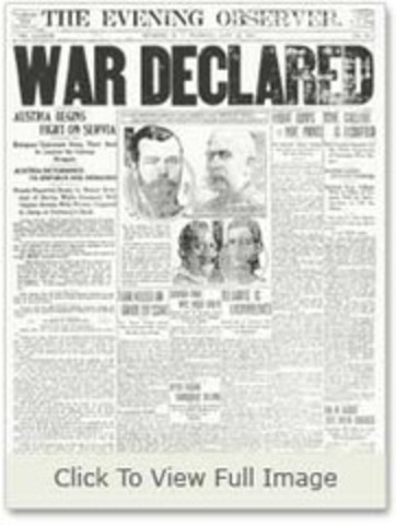 Italy Declares War on Austria-Hungary