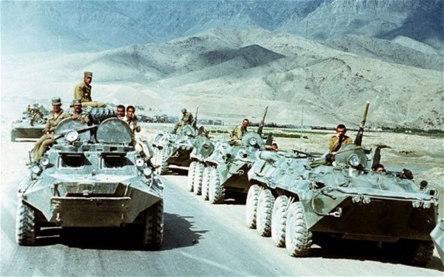 USSR invades Afghanistan