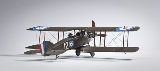 World War one begins and Biplanes were used.