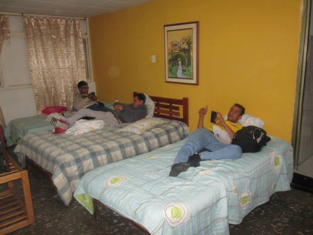 acomodandonos en nuestras habitaciones