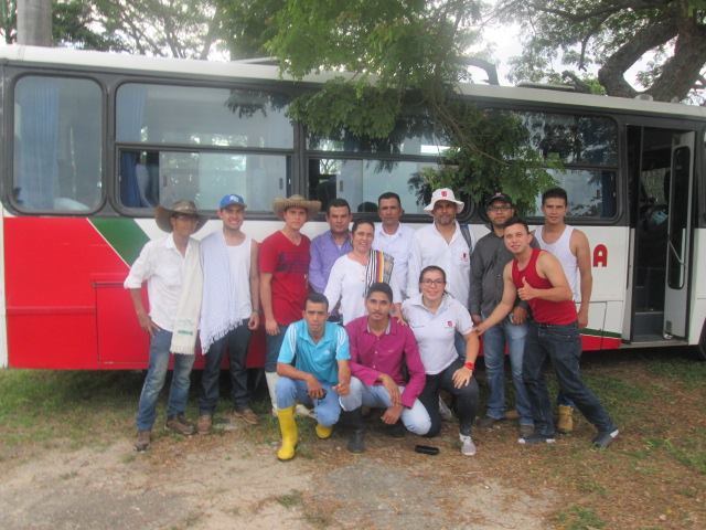 probando los productos