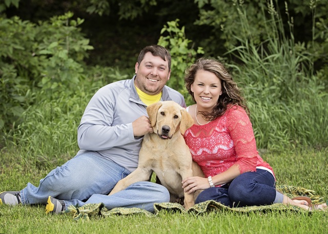 Marcus & Megan got Miles!