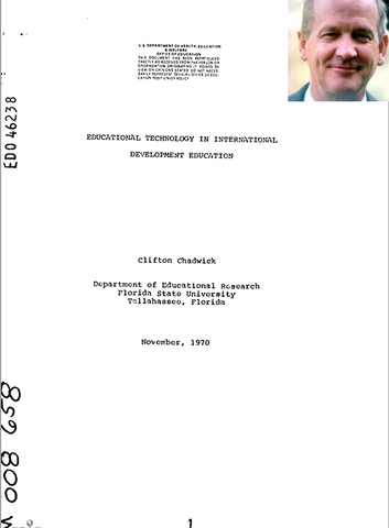 Chadwick y Diseño Instruccional