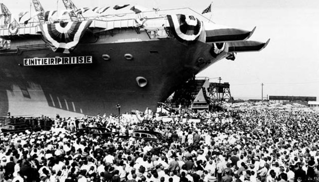 First Nuclear Powered Aircraft Carrier