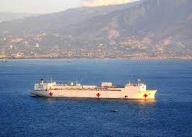 USNS Aid After Earthquake in Haiti