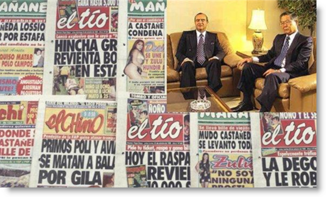 Prensa chicha Fujimori