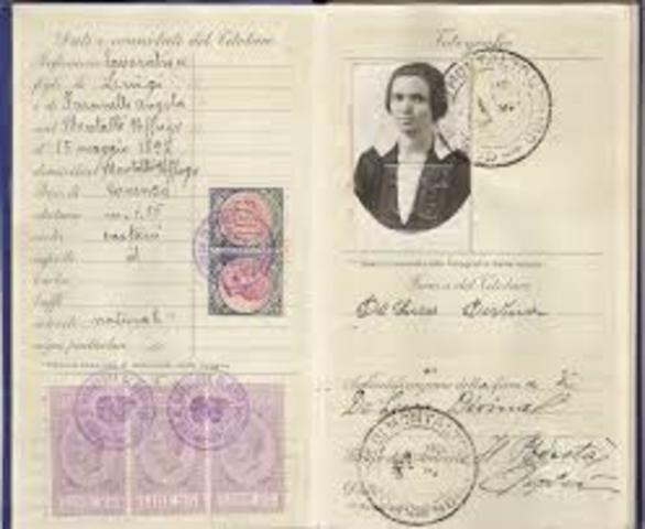 What you wood have to do if you were on a trian before 1901