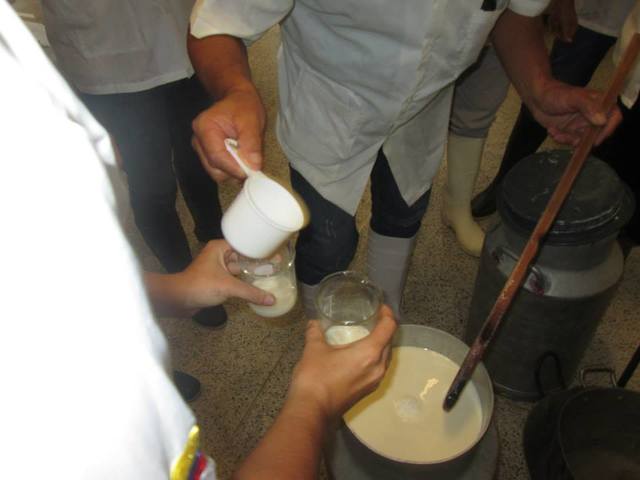 Pruebas de calidad de la materia prima