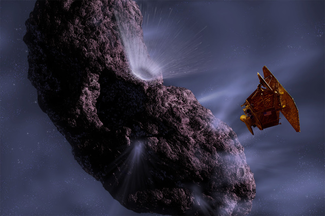 Deep Impact Released it's Impactor into Comet Temple 1