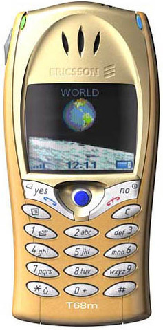 Ericsson T68 - This was Ericsson’s first handset with a colour screen.