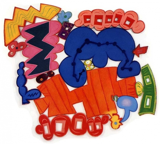 Elizabeth Murray. "Bop,"