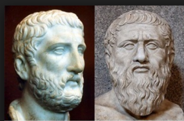 Demócrito & Platón