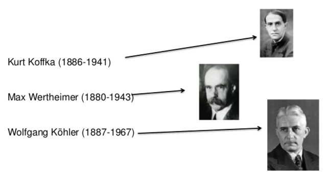 TEORÍA DE GESTALT. WERTHEIMER (1880-1943). KÖHLER (1887-1967). KOFFKA (1886-1941)