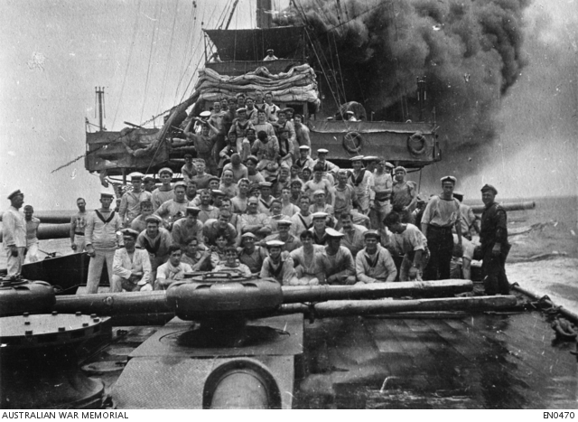 First action made by the Royal Australian Navy