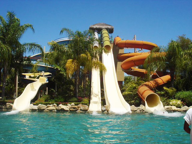 waterslide party