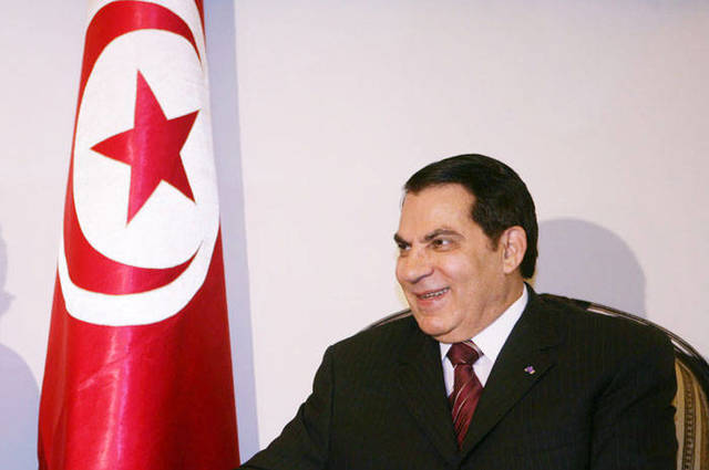 President Ben Ali steps down