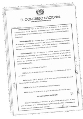 Es aprobada la ley de cine