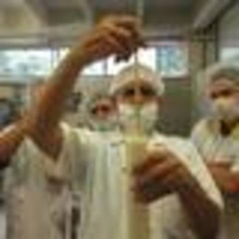Realizando pruebas de leche