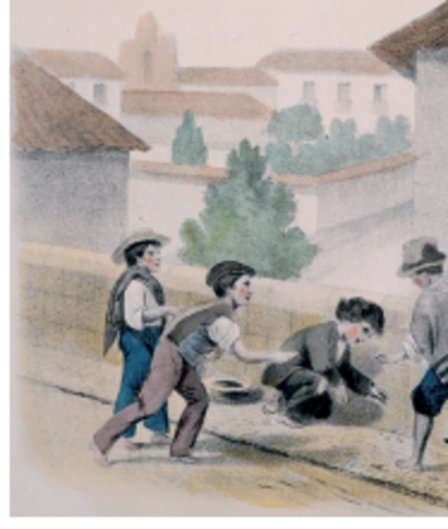 Estudiar, jugar, rezar y trabajar