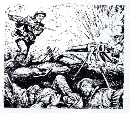 22nd Battalion advance at Ville-sur-Ancre, France Part 1