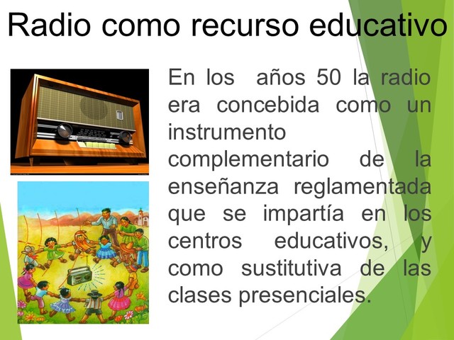 Radio como recurso educativo