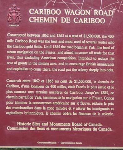 Economy and Technology - Cariboo Wagon Road