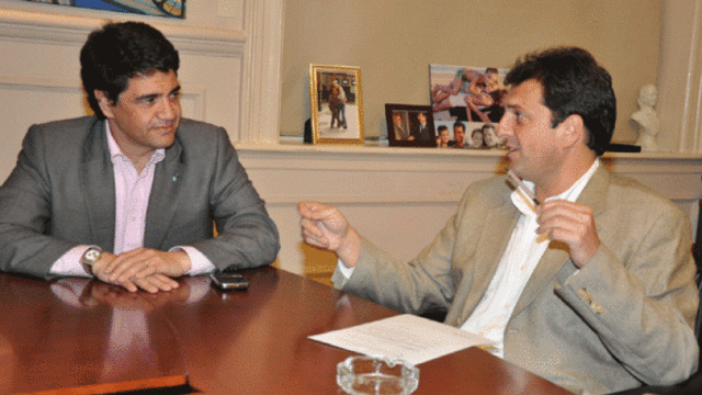 Sergio Massa y Jorge Macri se reunieron para hablar de la creación de la policía comunal