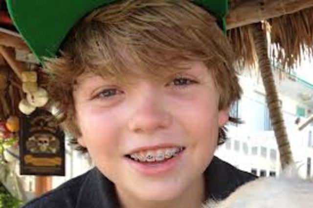 A child from the present