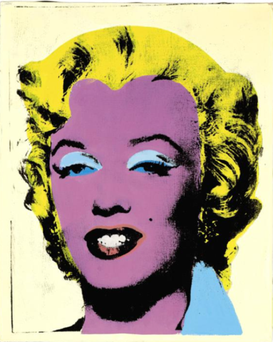 Andy Warhol's "Lemon Marilyn"