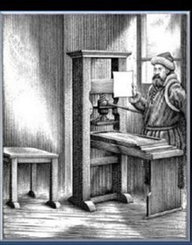 Creacion de la imprenta