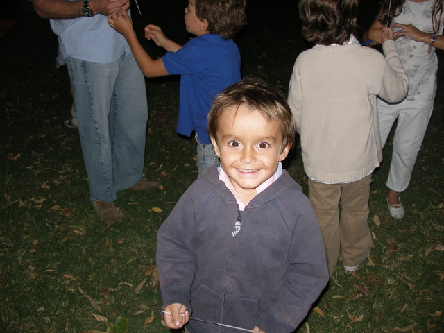 festejando año nuevo