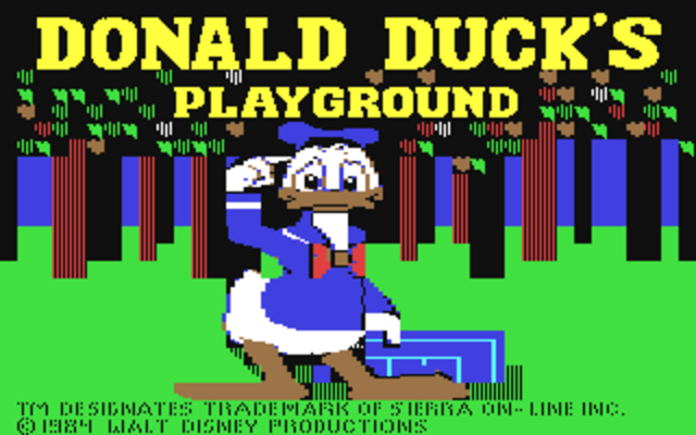 Donald Duck Playground