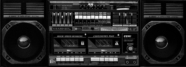 My first "Ghetto Blaster"