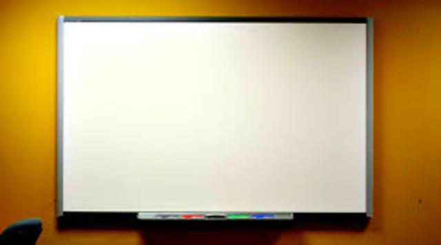 Dry erase board - White board