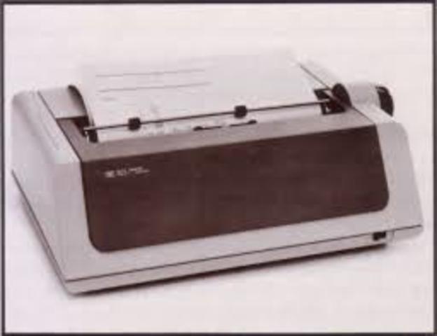 Dot matrix printer