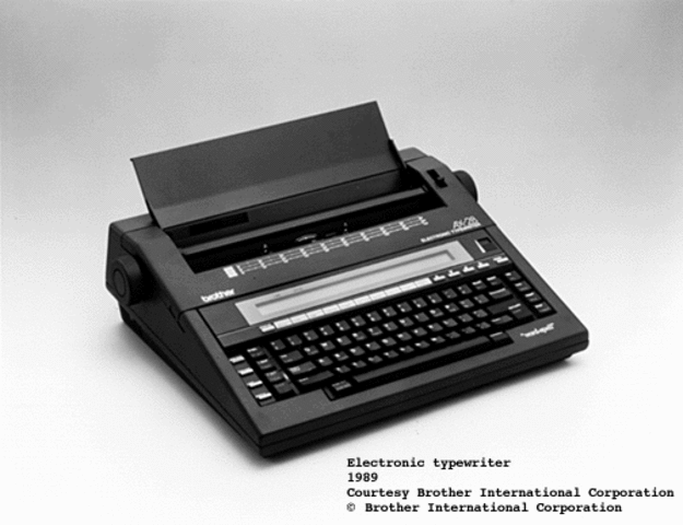 Electronic Typewritter