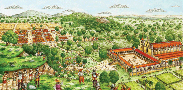 El poblamiento español de la conquista y la colonización