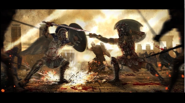 greek army destroys troy