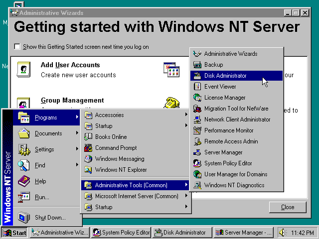Windows NT 4.0