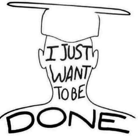 Afanarse para graduarse