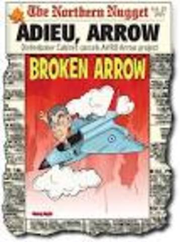 The Cancellation of the Avro Arrow SALT Treaty