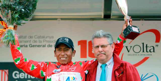 CICLISTA COLOMBIANO NAIRO QUINTANA ROJAS