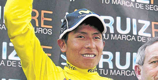 CICLISTA COLOMBIANO NAIRO QUINTANA ROJAS