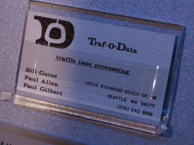 Bill Gates+Paul Alien=TRAF-O-DATA